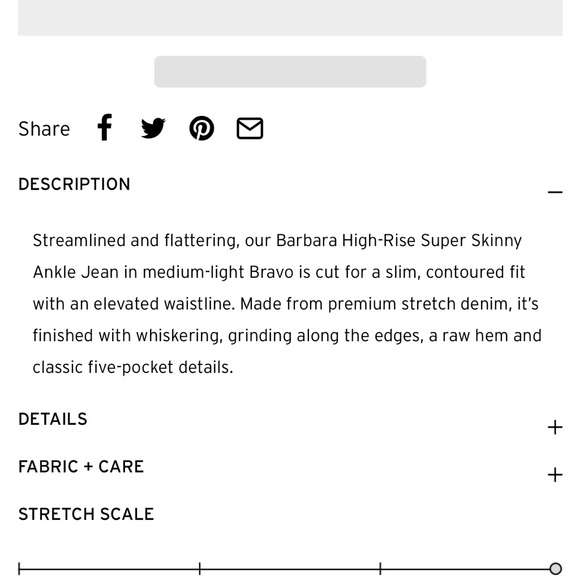 Hudson snakeskin print -  Barbara jeans - Picture 6 of 7